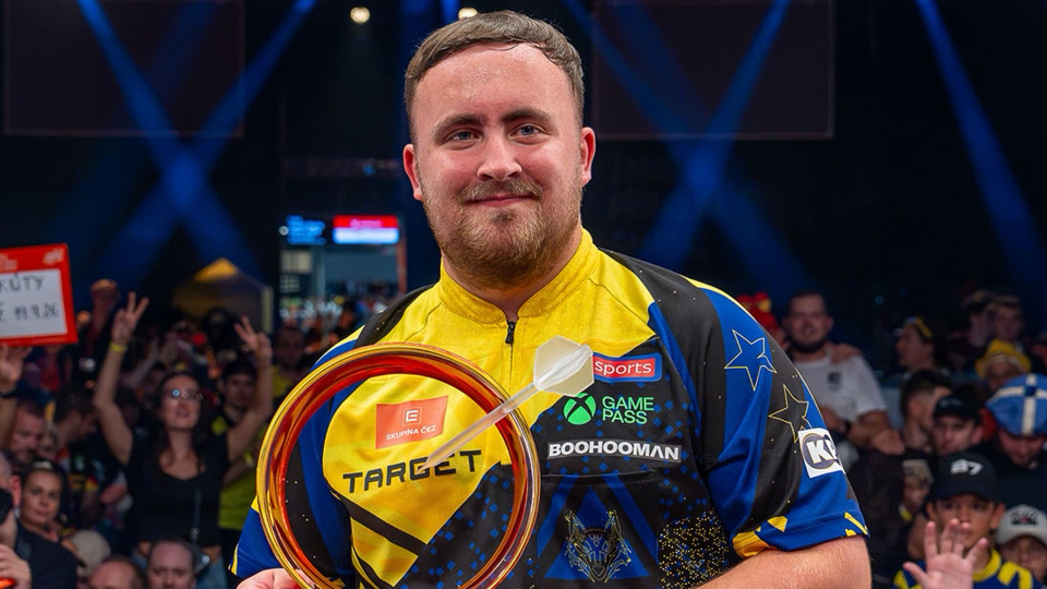 Source-supplied image for: 'I'm back with a bang' - Littler topples Humphries to take glory in Prague